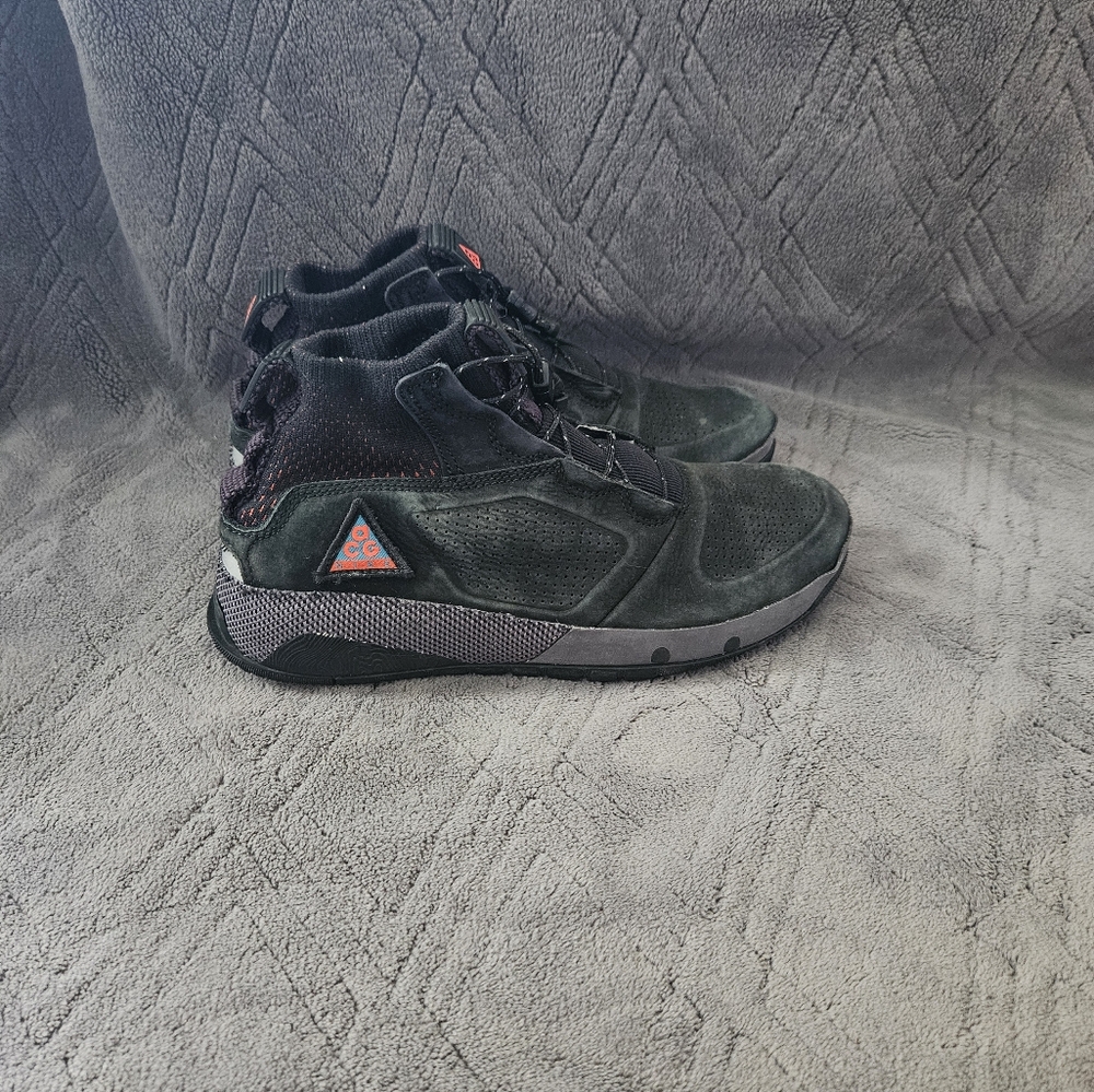Nike ACG Ruckel Ridge Shoes Mens Sz 5.5 Black Geode Drawstring Shoes Sneakers.